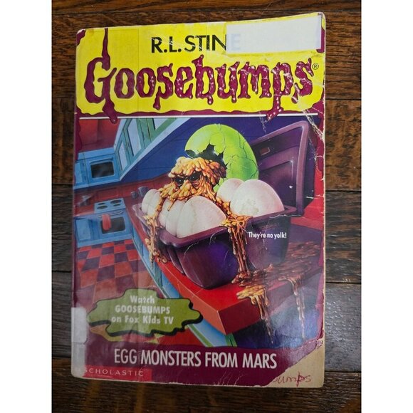 Goosebumps #42 Egg Monsters From Mars By R.L. Stine Vintage 90s Scholastic Paper - Picture 7 of 7